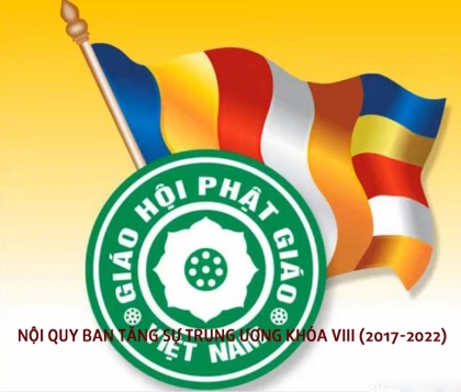 Nội quy Ban Tăng sự Trung ương khóa VIII (2017-2022)